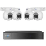 Hiseeu PK-4YHD685 5MP WiFi IP Camera with AI Human Tracking Two-Way Audio Spotlight Alarm 300° Pan 90° Tilt Weatherproof