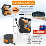 Portable Air Compressor Tire Inflator12V DC, Auto Air Pump for Car Bicycle Tyre