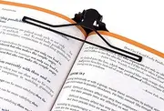 FolioKlip Book Page Holder | Page Holder for Reading | Book Holder for Reading Hands Free | Book Clip | Book Accessories, Reading Accessories, Music Accessories, Book Lover Gift | Fits Most Books