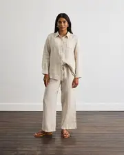 Long Lounge Set in Oatmeal