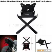 License Plate Bracket Number Plate Holder Hanger Mounts For Honda Suzuki Yamaha