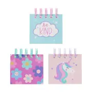 Spiral Sticky Note Pad - Assorted