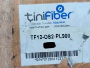 tinifiber TF12-OS2-PL900 Micro Armor OS2 12-Fiber Cable Plenum OFCP Yellow /25ft