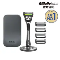 在飛比找momo購物網優惠-【Gillette 吉列】吉列 Labs 極光系列刮鬍刀 1