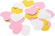 Cabilock 10pcs Love Latte Flower Ornament Wedding Heart Ornaments Party Layout Decoration Flag Anniversary Wedding Banners Hanging Heart Garland Rice Toner Paper Party Supplies Christmas