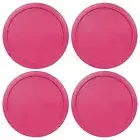 Replacement Lid for Pyrex 1-CUP Cover 4" Bowl 7202-PC FUCHSIA (4-Pack)