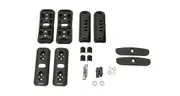 Rhino Rack RCP Roof Rack Base Kit (x2) Half kit for single bar Generic Roof Rack Base Kit M8 Fix point Adaptor RCP47H-BK