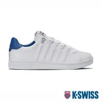 在飛比找PChome24h購物優惠-K-SWISS Lozan II時尚運動鞋-男-白/藍