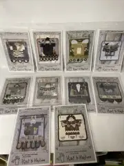 Heart to Hand Wool Applique Pattern Set of 10 Clothesline Series