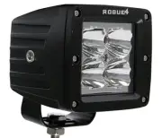 Rogue4 Bravo Series Mini Surface Mount RGB LED Flood Light Bar Black