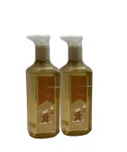 2 BATH & BODY WORKS GENTLE CLEAN GEL HAND SOAP GINGER BREAD BAKERY NEW