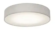 AFX ALDF1318LAJD1 Ashland 13"W LED Flush Mount Drum Ceiling - Grey