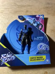 DC Blue Beetle Hero-Mode Blue Beetle 4” Action Figure Spin Master