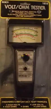 Volt Ohm Tester NOS Dixco 1859
