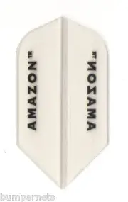 New Slim Darts Flights 3 Set of 3 CLEAR Ruthless Amazon For Steel or Soft Tip