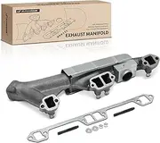 A-Premium Exhaust Manifold Replacement for Jeep Grand Wagoneer 1987-1991 J10 J20, 4.2L L6 4.6L L6 5.9L V8, Right, with Gasket