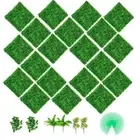 Artificial Boxwood Panels 20 20x20 Inch PE Grass Backdrop Privacy Hedge Screen