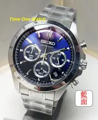 在飛比找露天拍賣優惠-實體店面(原廠盒單)日系_SEIKO精工錶3眼計時賽車錶SB