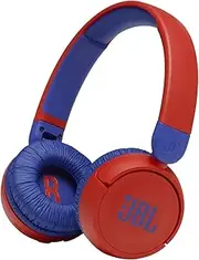 JBL Jr310BT, JBL Safe Sound, Bluetooth Enabled, Built-in mic, 30-Hour Battery Life, Easy Controls, Red