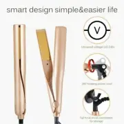 2in1 Glory Professional Straightening Curling Titanium Plate Hair Styling Iron
