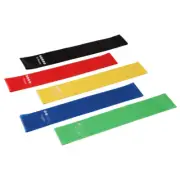 5Pcs Fitness Elastic Resistance Bands - Yoga, Exercise, CrossFit & Gym Training