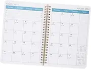 PLAFOPE Compact Household Planner Organizer Spiral Notepad with Cover Thick for Easy Writing for Students Office Use