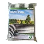 Outdoor Privacy Screen Deck Fence Balcony Patio 15' X 3' Green & White