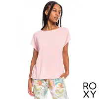 在飛比找momo購物網優惠-【ROXY】女款 女裝 短袖T恤 WOMEN TEE(粉紅)