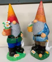 Latex and fiberglass backer gnome mold new mold.