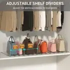 Desktop Partition Storage Box Transparent Bag Storage Rack New Cosmetic Shelf
