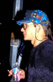 Patrick Swayze at Patrick Swayze at Club USA 1994 at Club USA in N - Old Photo