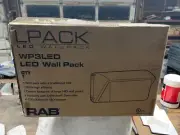Factory Sealed RAB Lighting LPACK WP3LED75L-750U LED Wall Pack 51W 7500 Lumen