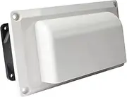 AcbbMNS 12V Side Air Vent Ventilation Exhaust Fan for RV Caravan Motorhome Trailer Boat Marine Yacht (White)