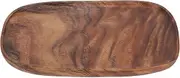 Wood Plate Serving Tray, Irregular Wooden Storage Tray Snack Fruit Organizer Table Accessories Fast Food Plate Decoration for Home Tableware30x20cm-Wood
