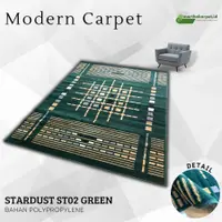 在飛比找蝦皮購物優惠-星塵現代地毯 155X210CM ST02 綠色