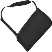 Healvian Arm Rehabilitation Sling Arm Sling Shoulder Immobilizer Shoulder Sling Immobilizer Arm Sling with Waist Strap Shower Sling for Shoulder Surgery Elbow Brace Polyester Black