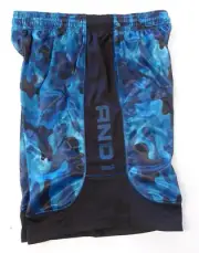 New And1 Mens Basketball Gym Workout Running Shorts Small or Large Blue