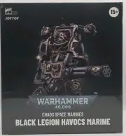 JOYTOY X Warhammer 40k JT2412 Black Legion Havocs Marine 03 1/18 Action Figure