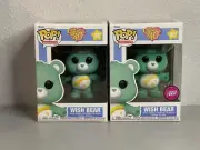 Funko Pop Animation #1207 Wish Bear Chase & Common Lot Care Bears 40th