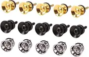 15Pcs Guitar Strap Button Endpins for Secure Guitar Strap Attachment Durable Material Protects Your Instrument Modern Design