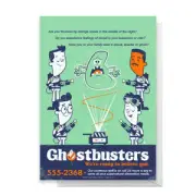 Ghostbusters We Believe You Greetings Card