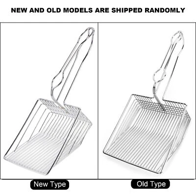 Stainless Steel Cat Litter Scooper Cleaning Tool For Small Pets KRI