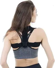 Breathable Adjustable Upper Back Support Corrector, Posture Corrector for Men and Women Relieves Lumbar, Neck, Shoulder, Clavicle and Back Pain.