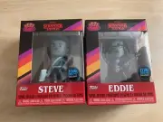 FUNKO minis STRANGER THINGS EDDIE And STEVE upside down CHASE FIGURES