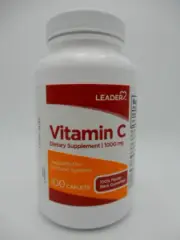 Leader Vitamin C 1000 mg for Immune System Support, 100 Caplets 096295128390VL