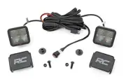 Rough Country LED Light Ditch Mount 2" Pair Spot Pattern for Ford Bronco 21-23