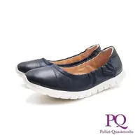 在飛比找PChome24h購物優惠-PQ(女)MIT防磨腳圖紋休閒鞋 女鞋-深藍色