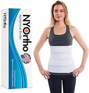 NYOrtho Abdominal Binder Lower Back Support Belt - Compression Wrap for Men and Women??Small (30-45) 4 PANAL - 12
