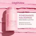 Glad2Glow Pomegranate Niacinamide Brightening Clay Stick 25g Face Mask Skincare