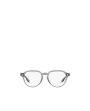 Burberry Eyewear Round Frame Glasses 52 White